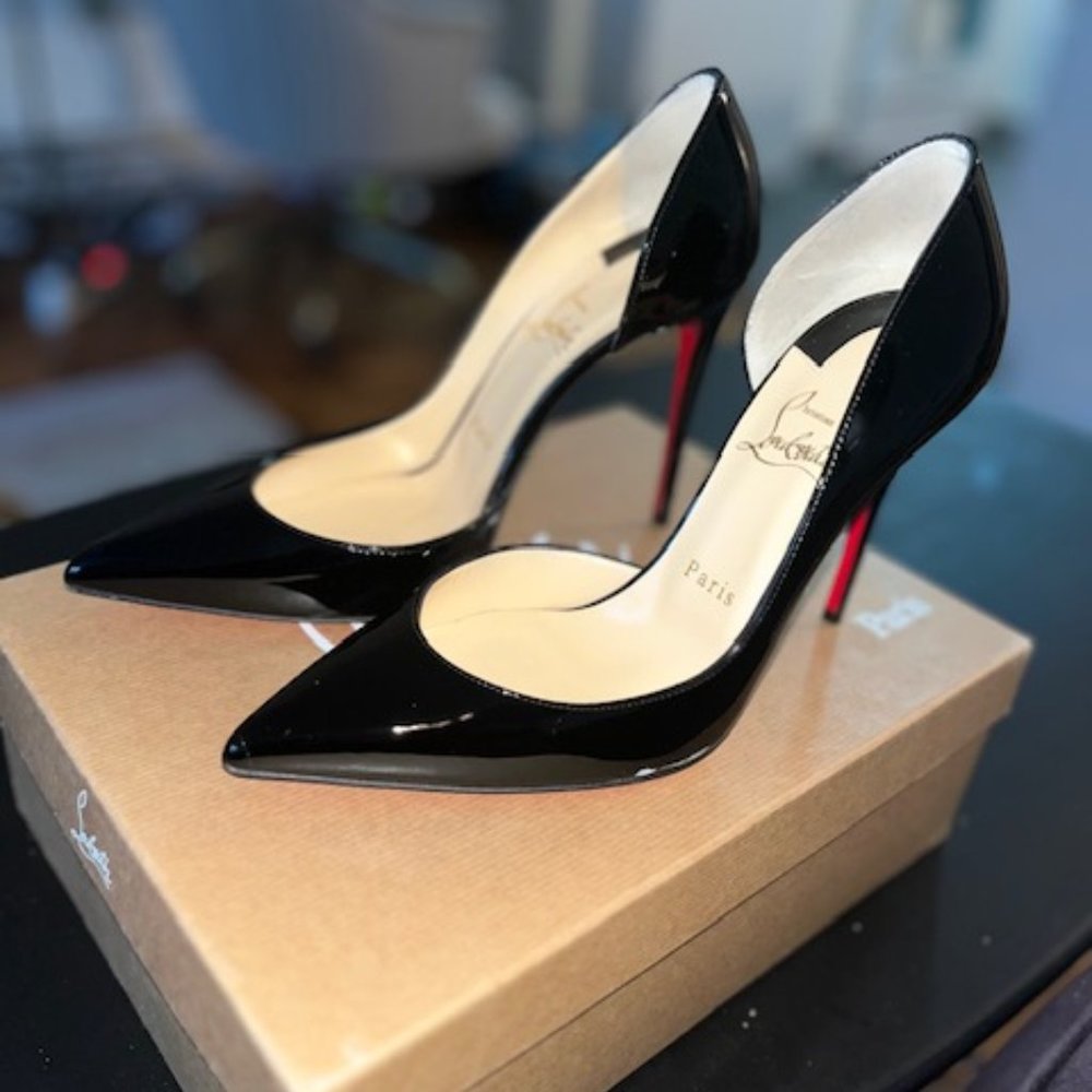 Christian Louboutin - Iriza Patent  -100mm - Size 38